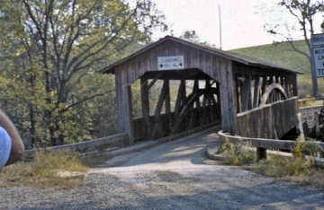 Knapps Bridge. Photo by N & C Knapp, September, 2005